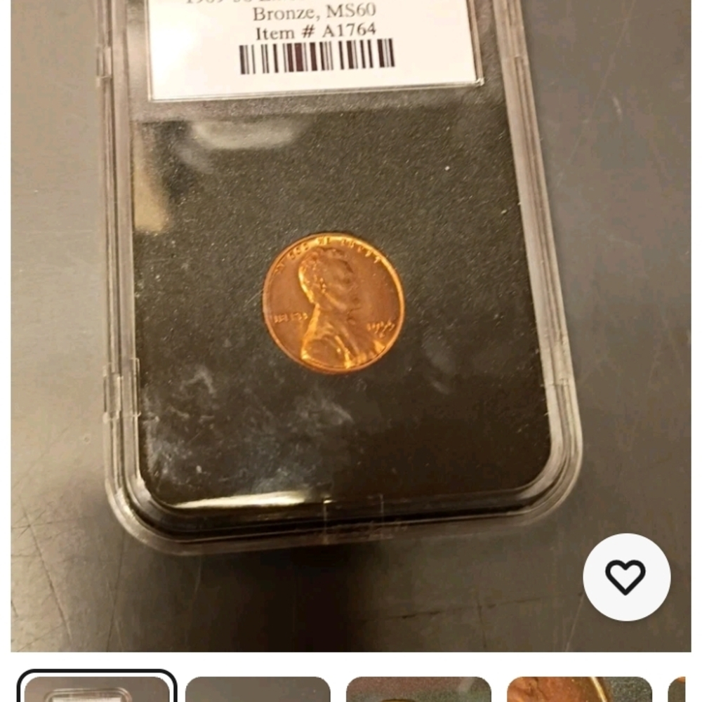 Copper Coin Display - Picture 2 of 9